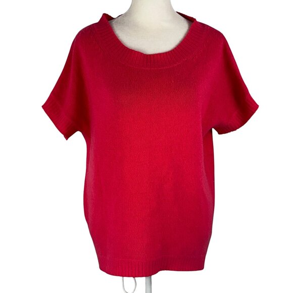 So soft! Neiman Marcus The Cashmere Collection Pink Sweater Size Small - Picture 1 of 9